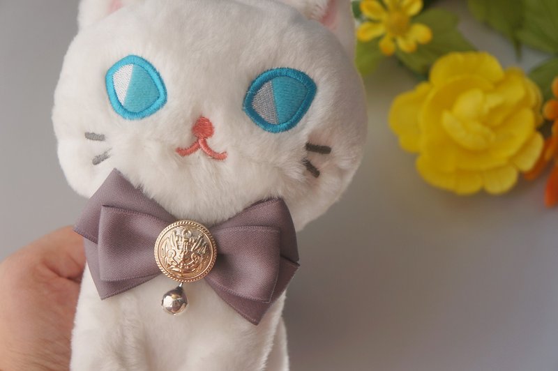 猫咪狗狗兔子鸭子-小型(P-S)-三角巾领巾项圈项链 猫咪安全扣 - 项圈/牵绳 - 其他材质 多色