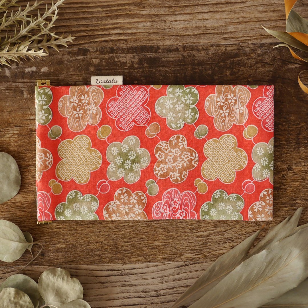 Umebun's all-out sunglasses case Glasses case - 眼镜盒/眼镜布 - 棉 红色