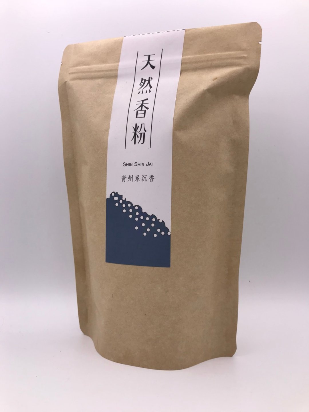 馨心斋 香粉 青州沉香 天然 原木 300g 净香粉 烟供粉 贡末 沉香 - 香薰/精油/线香 - 木头 咖啡色