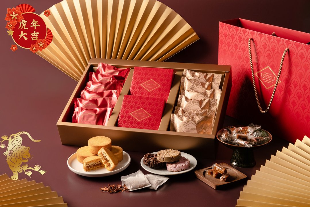 【新年礼盒】虎年迎春 －春漾礼盒－蛋奶素 - 零食/点心 - 新鲜食材 