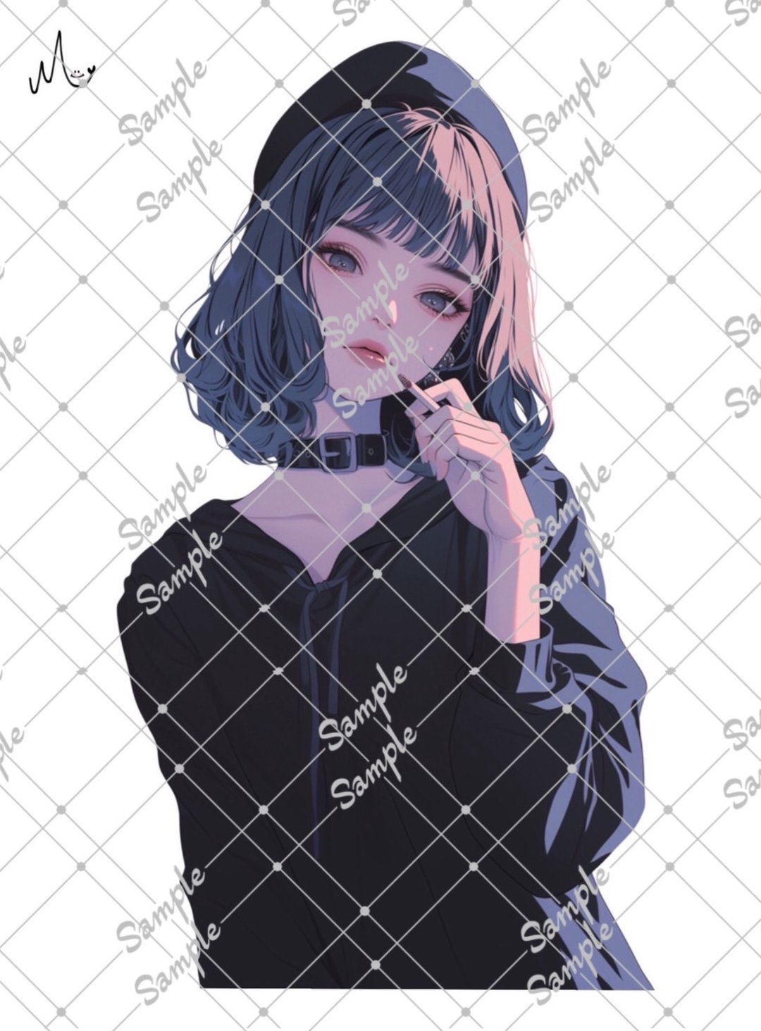 原创人物贴纸 8月新款 - 贴纸 - 纸 