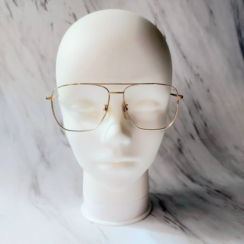 经典飞行员风格 NOS Playboy 花花公子金色 钛合金 金属古董眼镜 - 眼镜/眼镜框 - 其他金属 金色