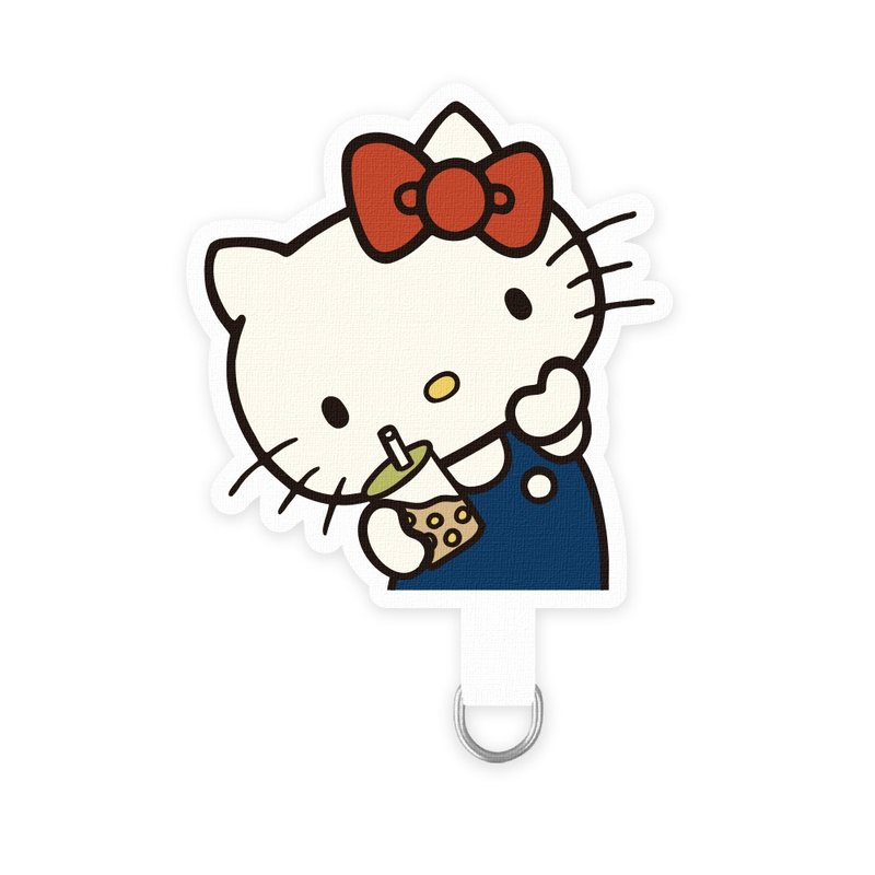 HelloKitty 珍奶好喝 挂绳片 手机挂绳片 - 手机配件 - 其他人造纤维 红色