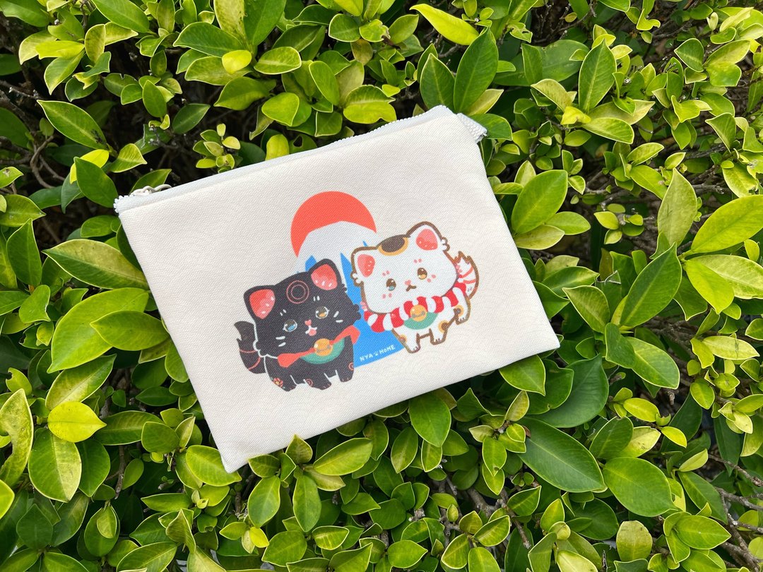 富士山猫 斜孭袋 - 侧背包/斜挎包 - 棉 