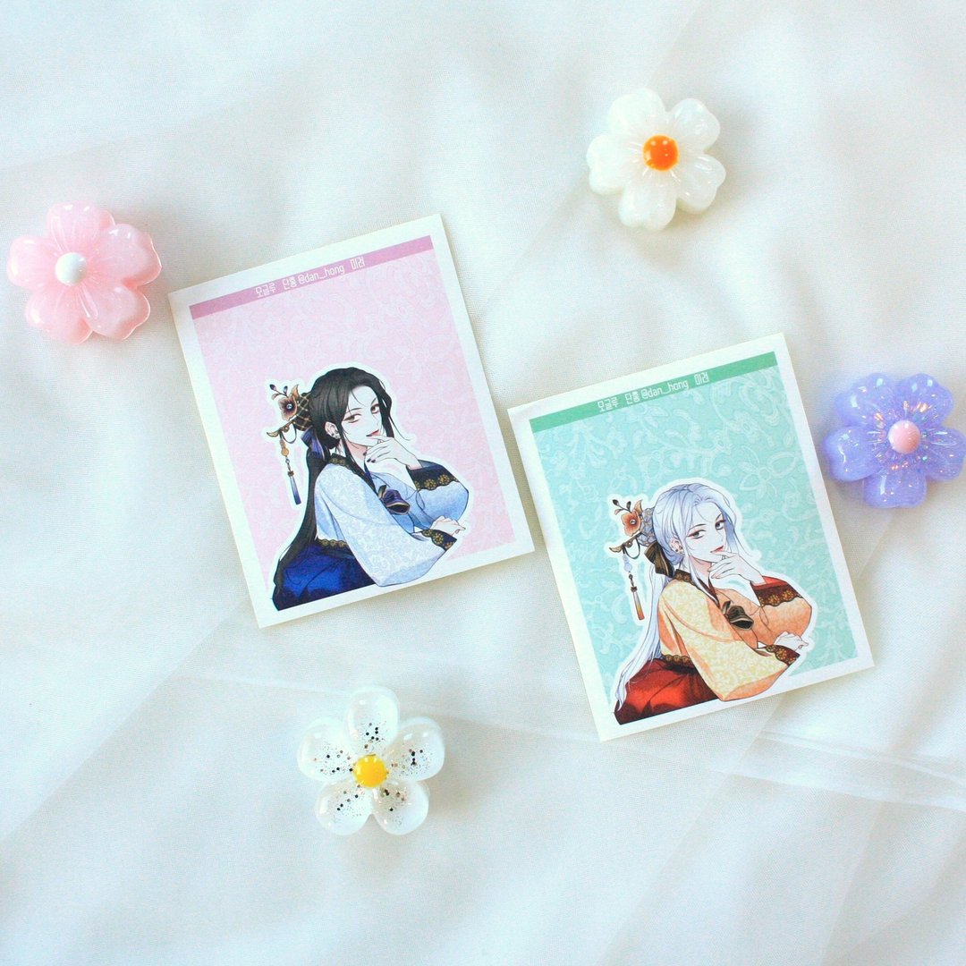 mogloo_东方韩服贴纸_美貌 - 贴纸 - 纸 