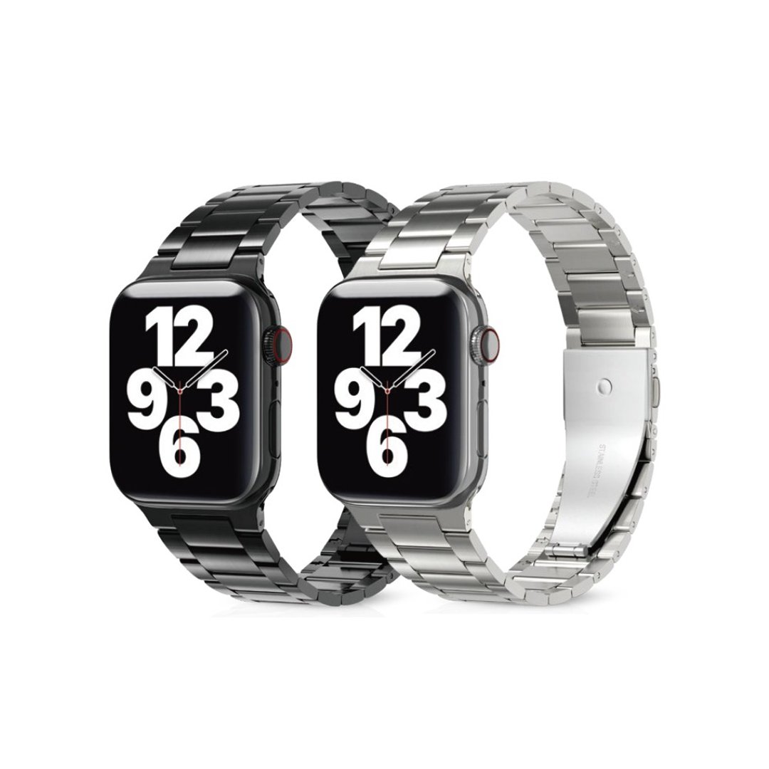 PATCHWORKS Apple Watch 不锈钢表带 42/44mm专用 - 表带 - 贵金属 多色