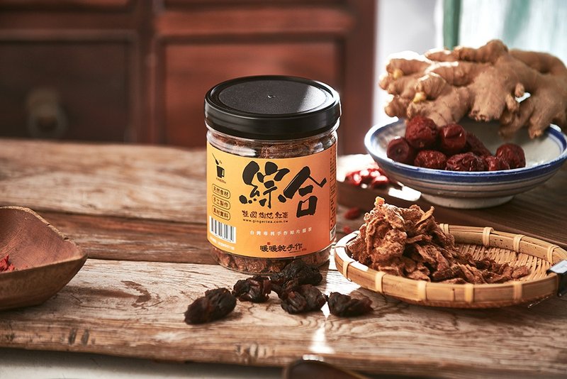 升恒昌国际航空版 230g (黑糖、综合、红枣 任选２罐399元) - 茶 - 其他材质 橘色