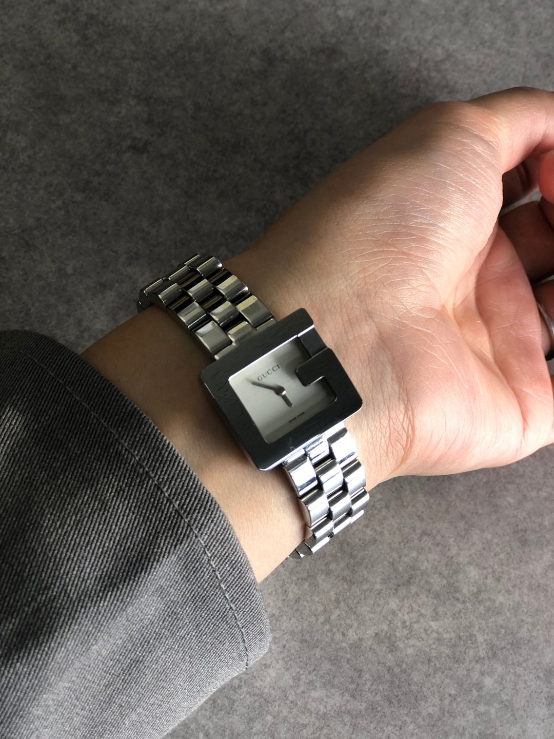 【 日本直送 名牌中古包 】GUCCI 古驰 手表 银色 不锈钢 3600L vintage 古董 ksnsc7 - 女表 - 不锈钢 银色