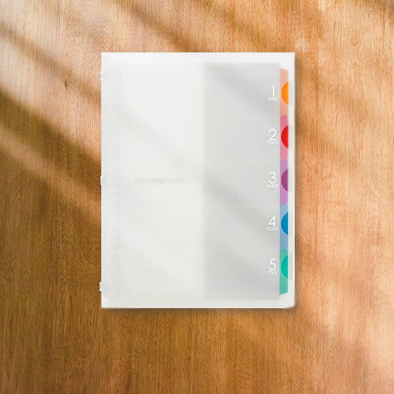 【Maruman】 5CHART 26孔夹B5/透明 (原厂正货) - 其他 - 其他材质 透明