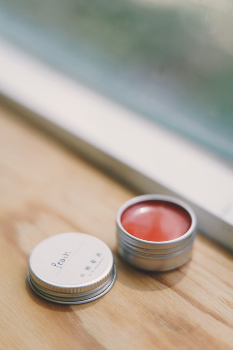 天然矿物唇彩//蜜桃 - 唇部保养 - 精油 粉红色