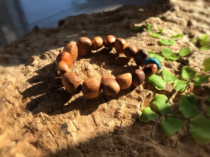 随心随型 桧木手链. - 手链/手环 - 木头 多色