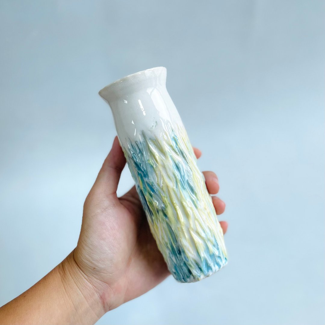 梵高情意结 | 花器 - 花瓶/陶器 - 瓷 蓝色