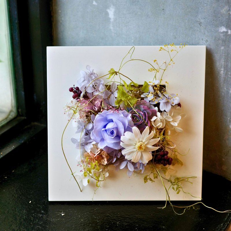 永生花摆饰 l 开幕送礼 l 居家摆饰 l 新居乔迁礼 l 蓝色系列 l - 干燥花/捧花 - 其他材质 