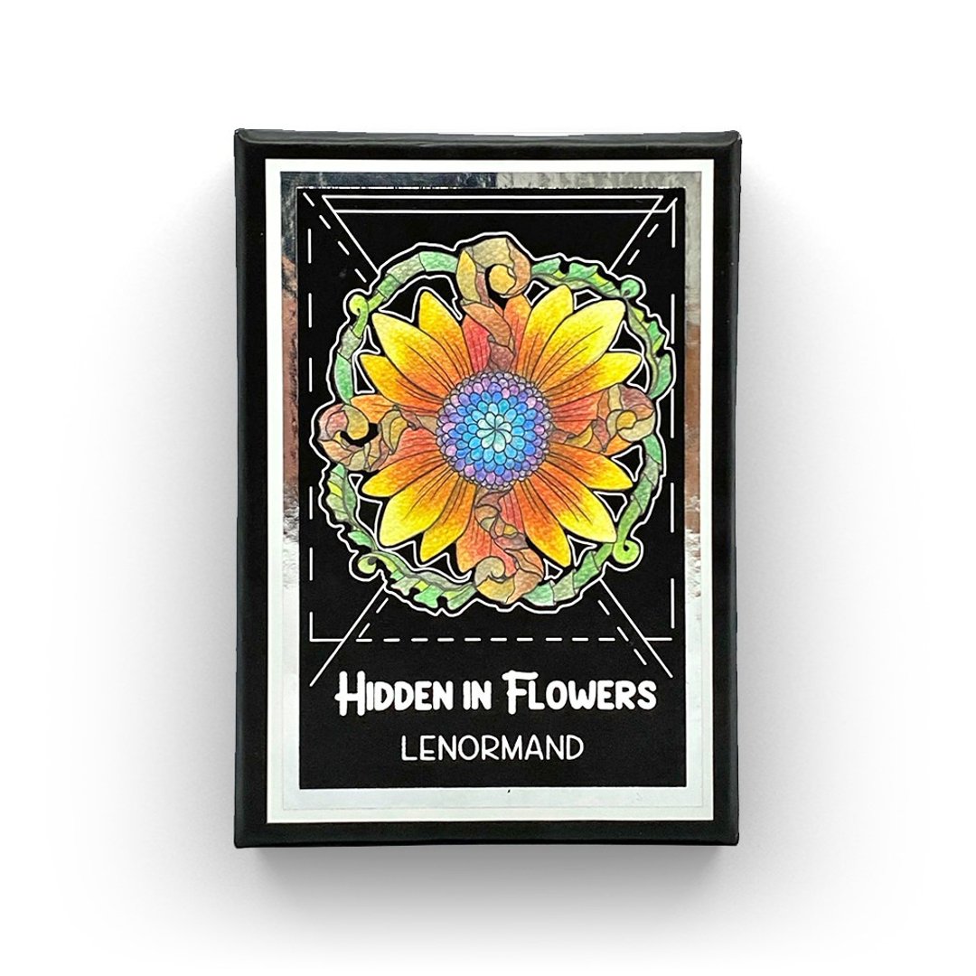 Hidden in Flowers Lenormand, 36 Cards Oracle Deck - 桌游/玩具 - 纸 