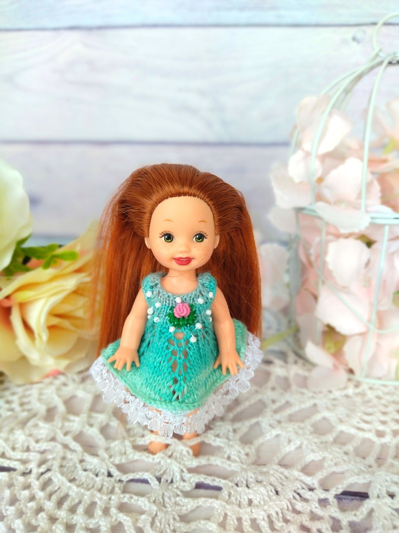 Kelly doll clothes - Kelly doll - Chelsea club - Barbie baby clothes - 玩具/玩偶 - 羊毛 多色