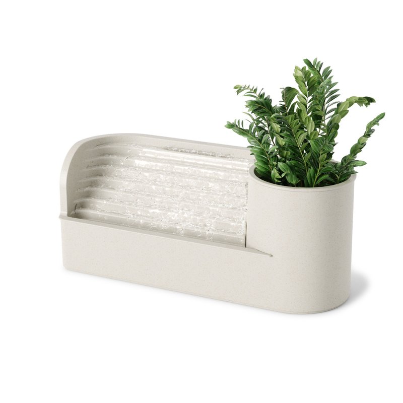 Stream 桌面流水喷泉摆件 (白色) - 植栽/盆栽 - 其他材质 