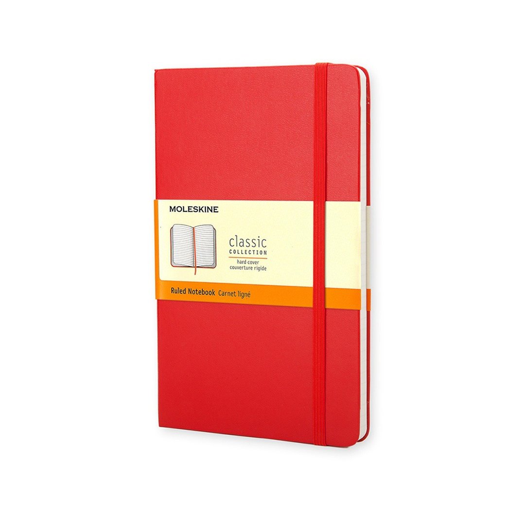 _勿上架_MOLESKINE 经典红色硬壳笔记本 口袋型 横线 - 烫金服务 - 笔记本/手帐 - 纸 红色