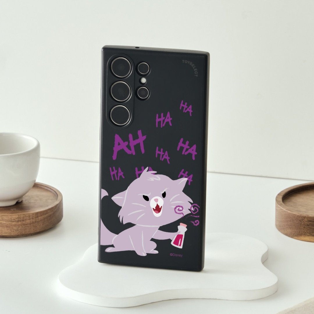 Disney Cats And Dogs-邪恶的伊丝玛款纯色硅胶SAMSUNG手机壳 - 手机壳/手机套 - 塑料 多色