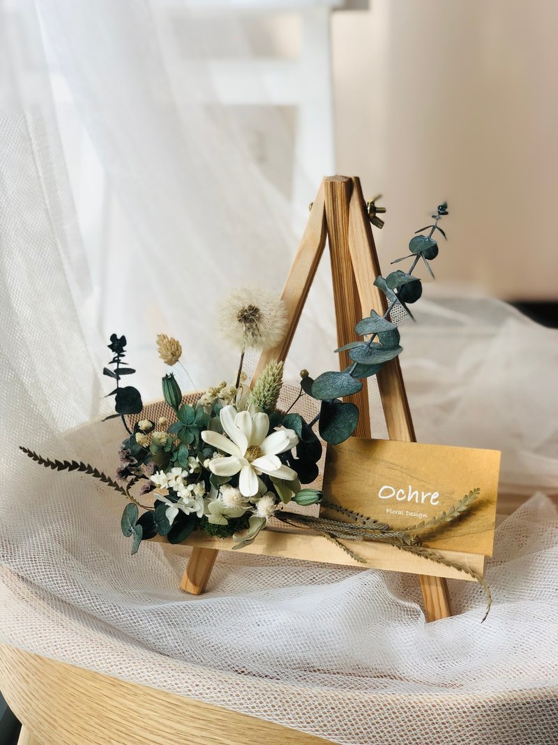 Ochre 蒲公英名片架 - 干燥花/捧花 - 植物．花 绿色