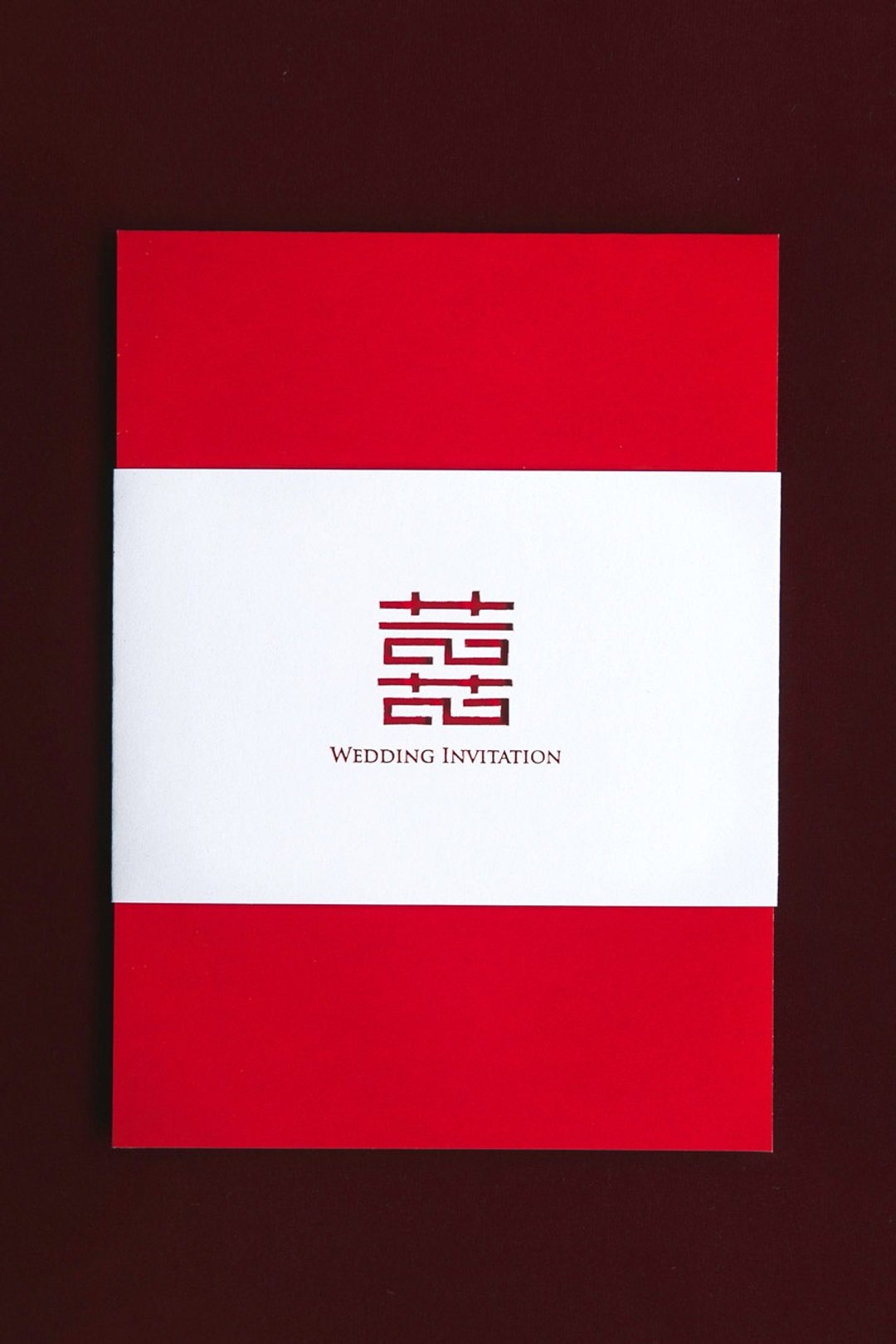 囍事 喜帖样本 - 喜帖 - 纸 红色