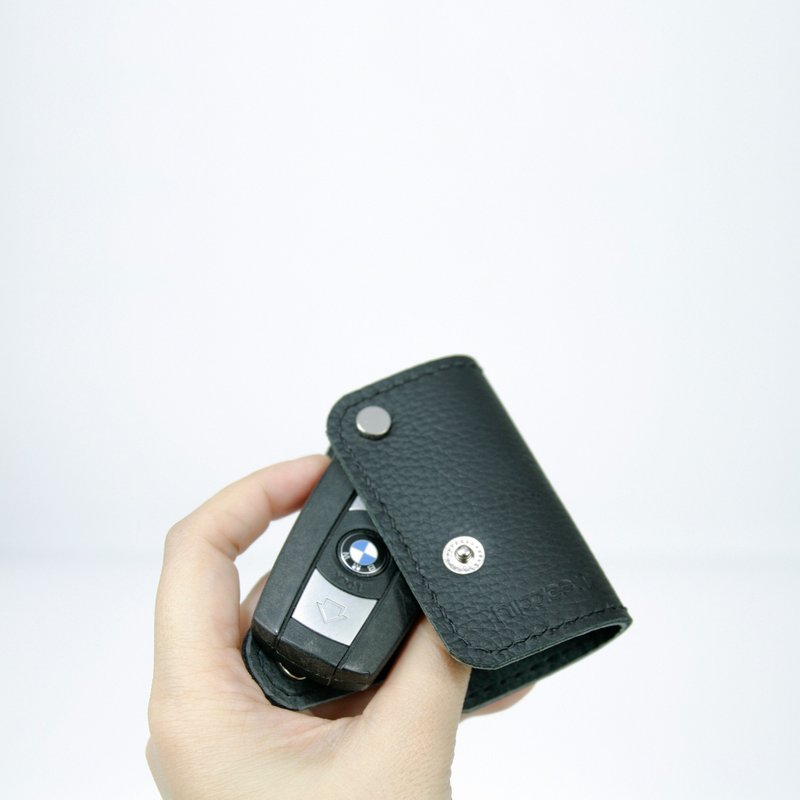 汽车钥匙皮套(长型、短型) - 钥匙链/钥匙包 - 真皮 橘色