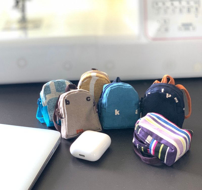 Airpods / Airpods pro耳机套 / 后背包篇 - 其他 - 棉．麻 