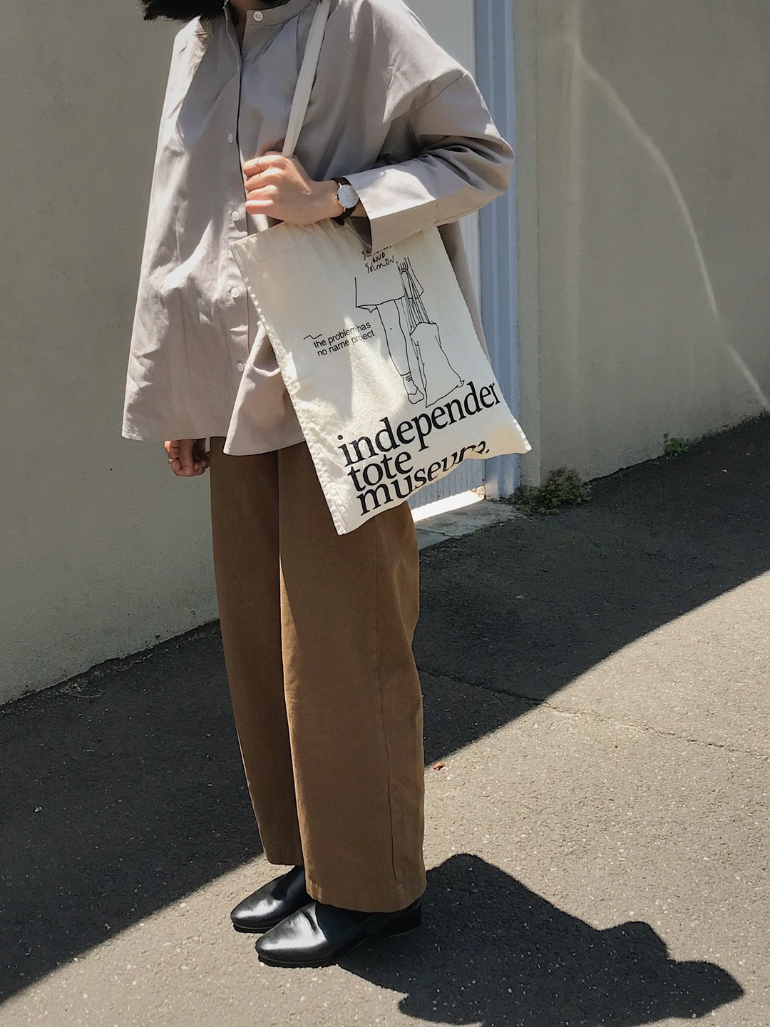 classic tote bags: independent tote museum - 手提包/手提袋 - 棉 