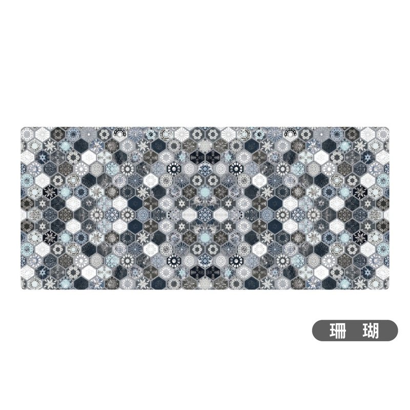 Gaming 超大鼠垫/办公室桌垫 (90x40cm) - 珊瑚 - 鼠标垫 - 其他材质 