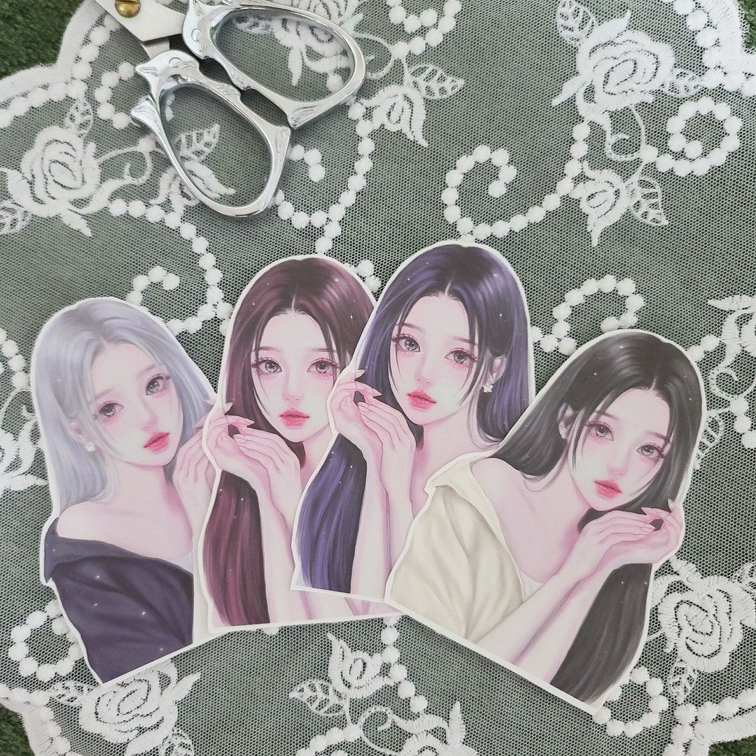 Arin 贴纸组 - 贴纸 - 纸 多色