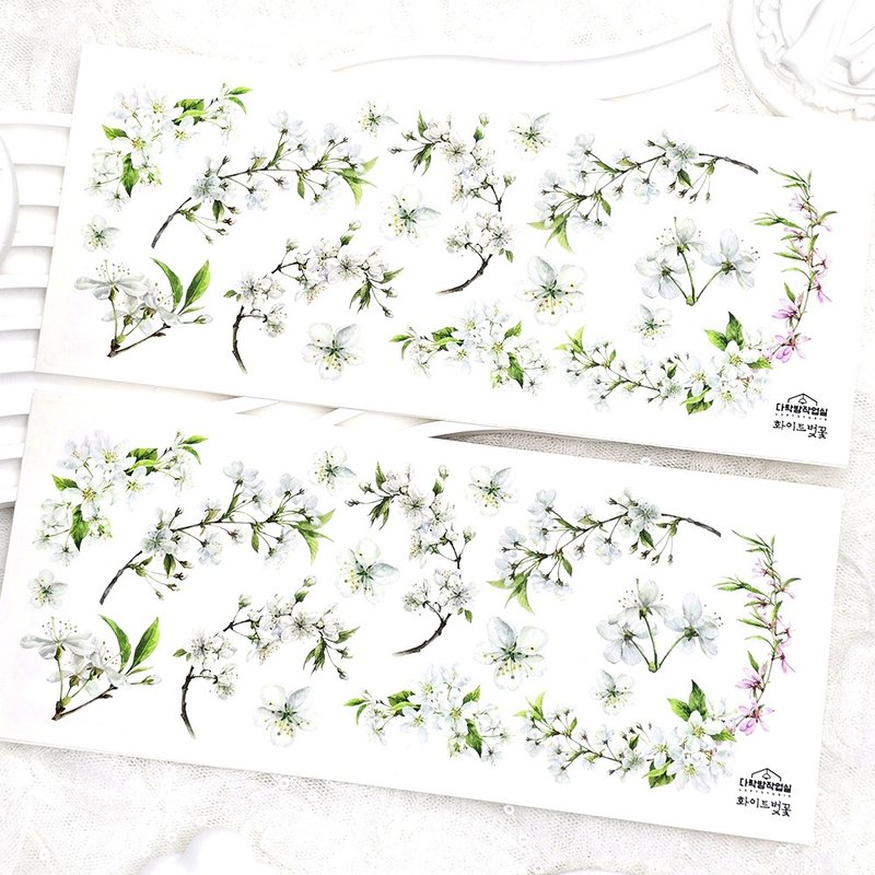 樱之絮语 雾面透明贴纸 - 贴纸 - 其他材质 