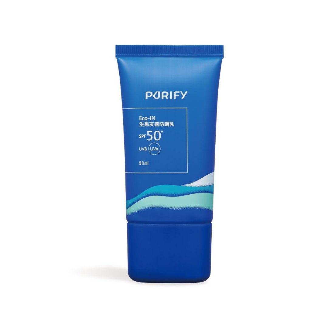 【蓓乐肤】ECO-IN生态友善防晒乳50ml SPF50+帕劳海洋友善 纯物理 - 防晒 - 环保材料 