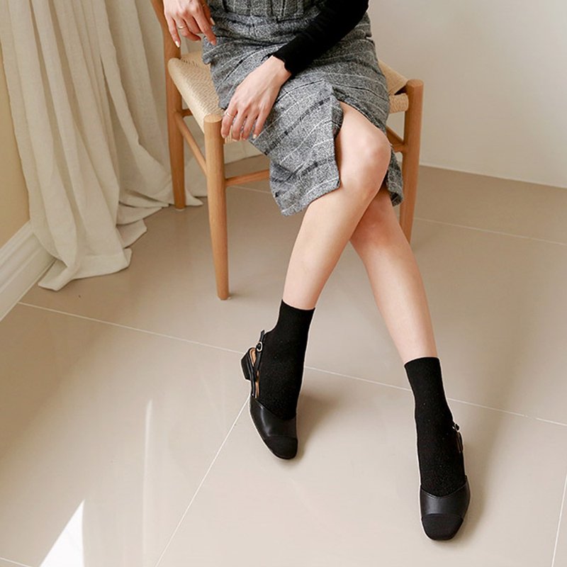 PRE-ORDER韩国人手制 MACMOC Towoo Black 平底鞋 - 其他女款皮鞋 - 其他材质 