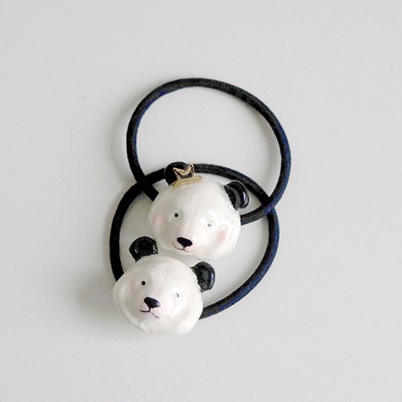 ［独角森林］大熊猫髮圈／手环 - 发饰 - 纸 