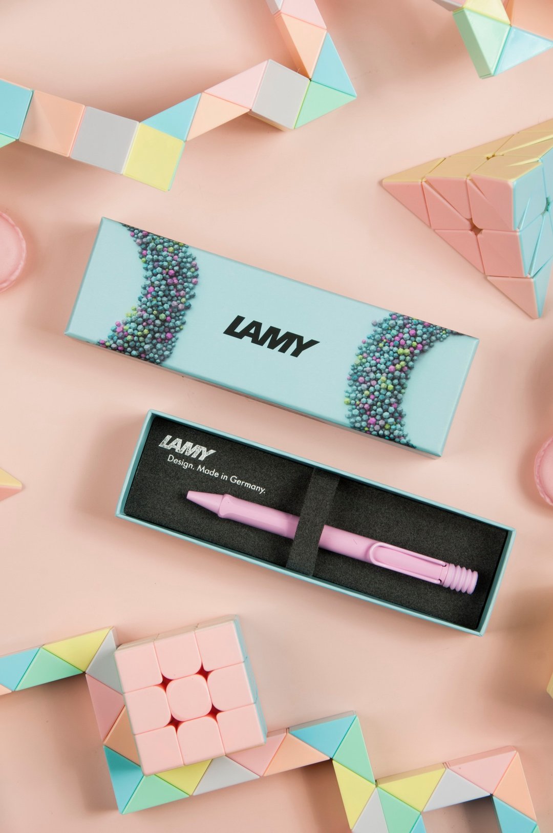 LAMY 原子笔 / safari 狩猎者系列 - 限量【2023】- 春日粉 - 圆珠笔/中性笔 - 塑料 粉红色