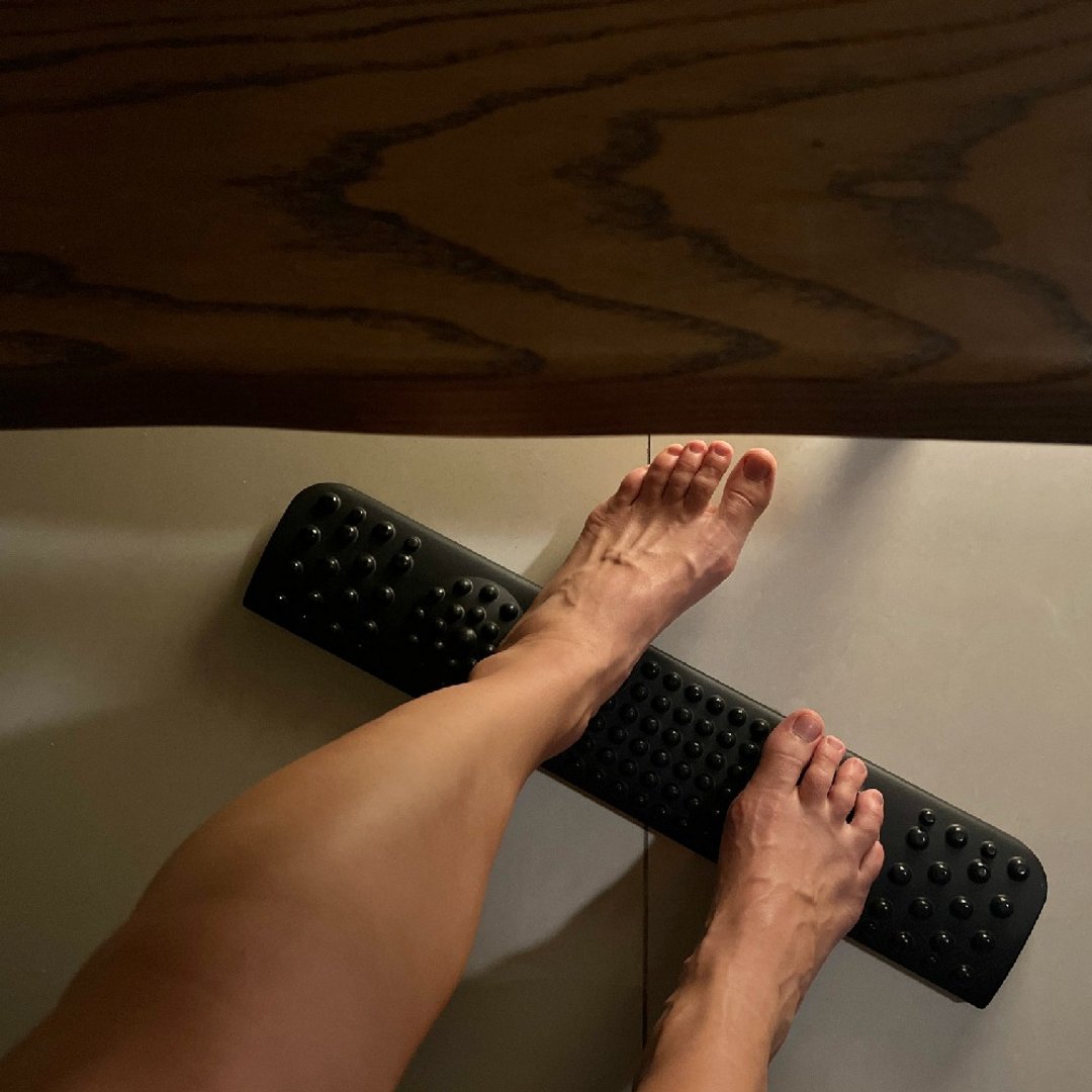 Foot Massage Pad 按摩脚踏 足底按摩弹力垫 - 地垫/地毯 - 尼龙 黑色