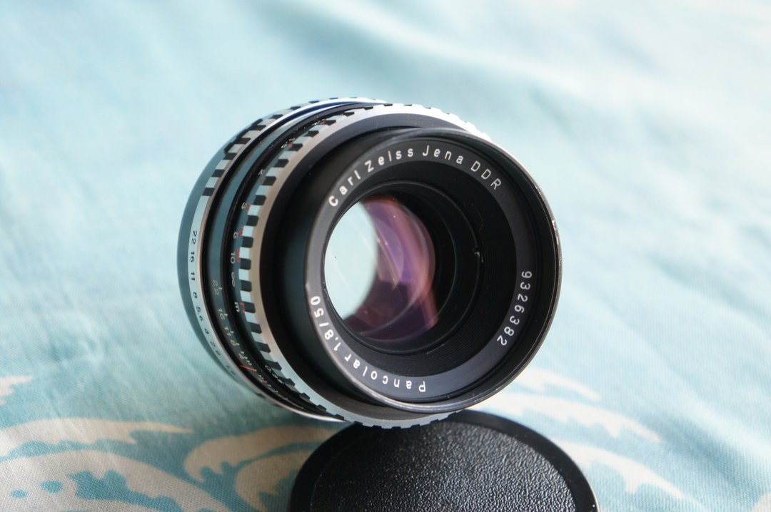 标准焦 Carl Zeiss Jena DDR MC PANCOLAR 1.8/50 镜头适用于 M42 PRAKTICA、ZENIT - 相机 - 其他材质 