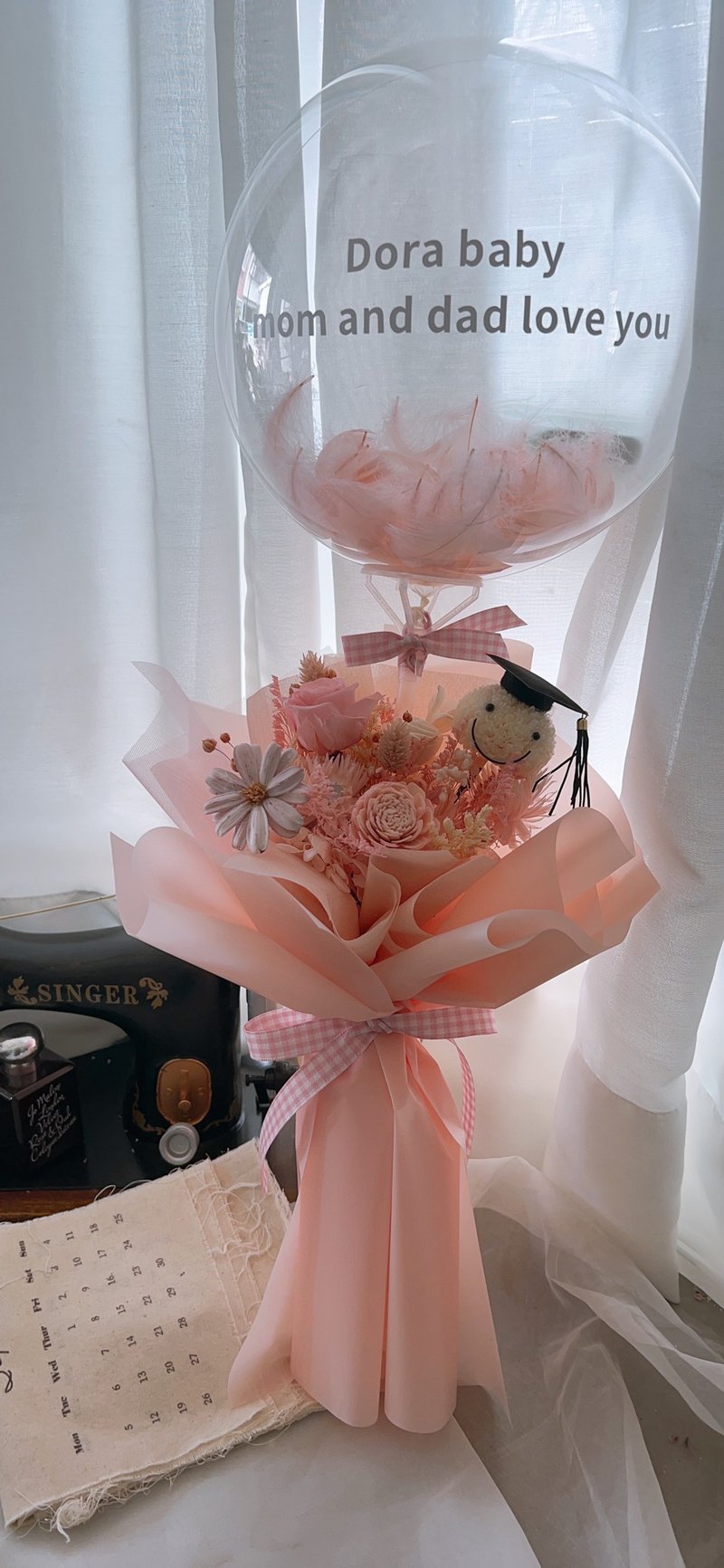 现代小型花束 - 干燥花/捧花 - 其他材质 