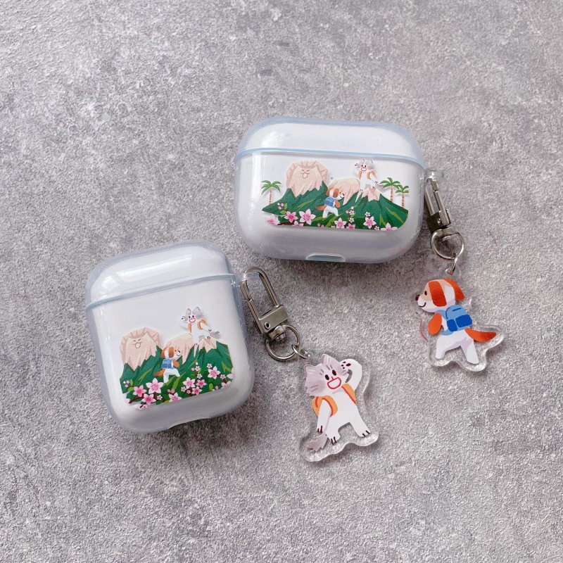 汪喵香港游系列 - 塞拉利昂款 / Airpods Case / 耳机壳 - 耳机收纳 - 塑料 