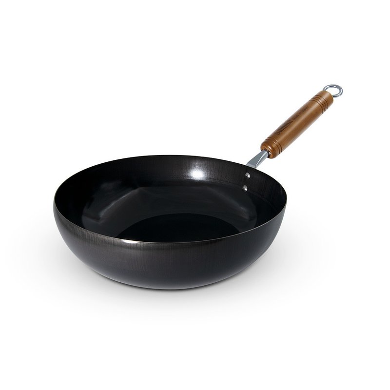 日本Summit-燕三条制铁流 铁炒锅系列 抛锅专用不容易掉东西 26cm - 厨房用具 - 其他金属 