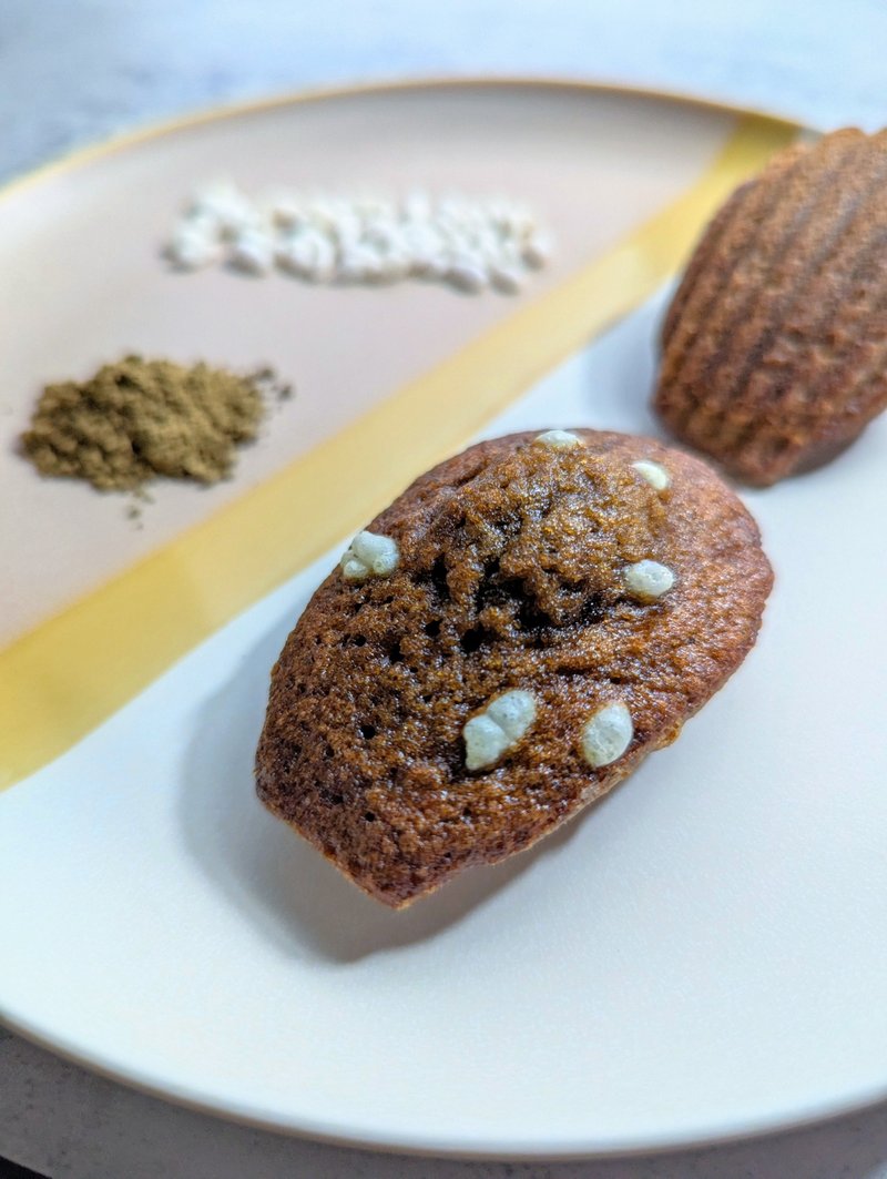 【椿月】小山园焙茶玛德莲(单入) - 蛋糕/甜点 - 新鲜食材 