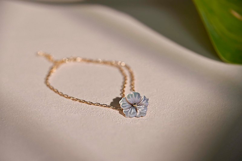 花神 双链手链 / 贝壳 / JIEGEM   姊的珠宝 - 手链/手环 - 贝壳 白色