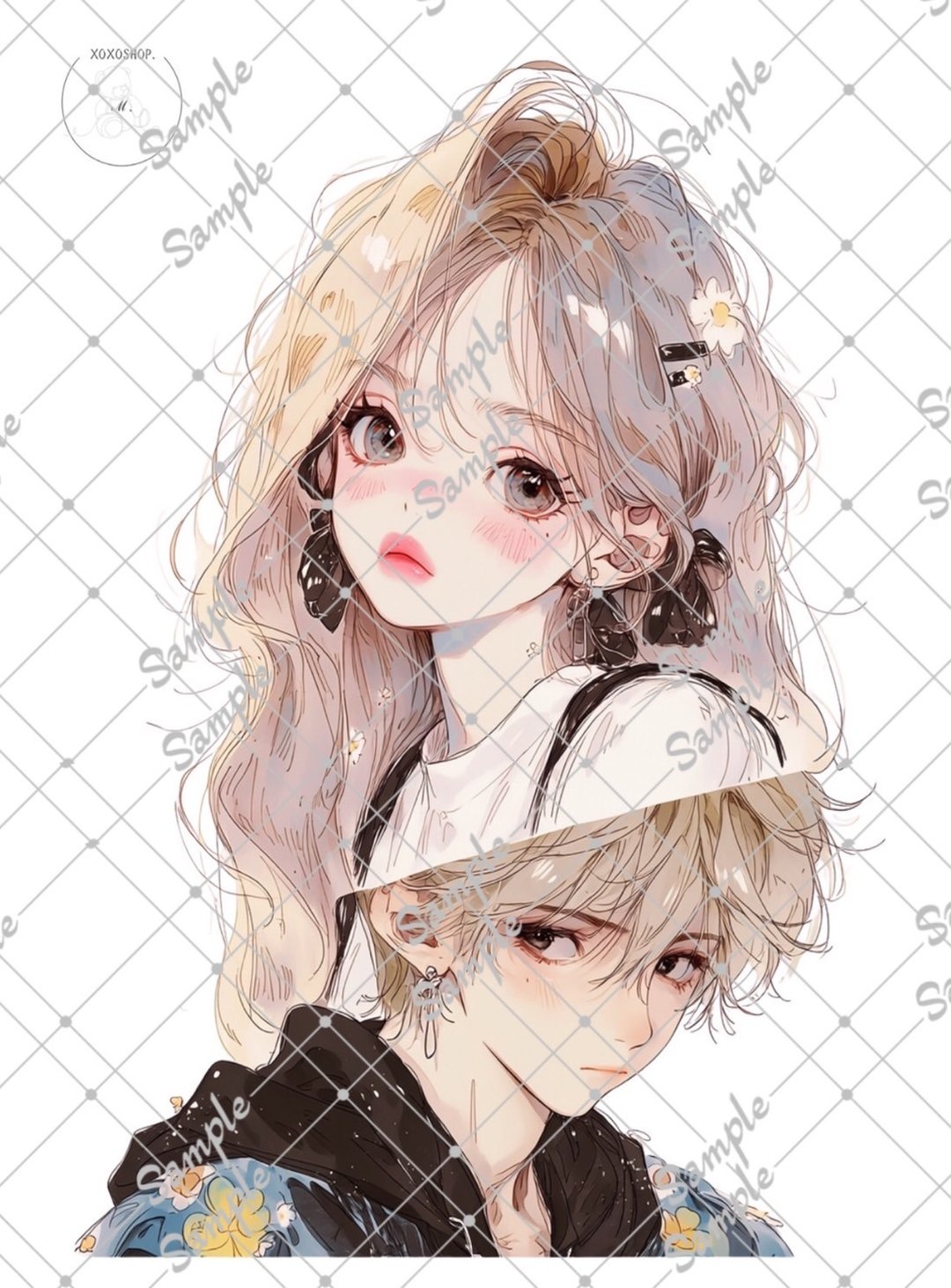 原创人物贴纸 2026.3 月新品 - 贴纸 - 纸 