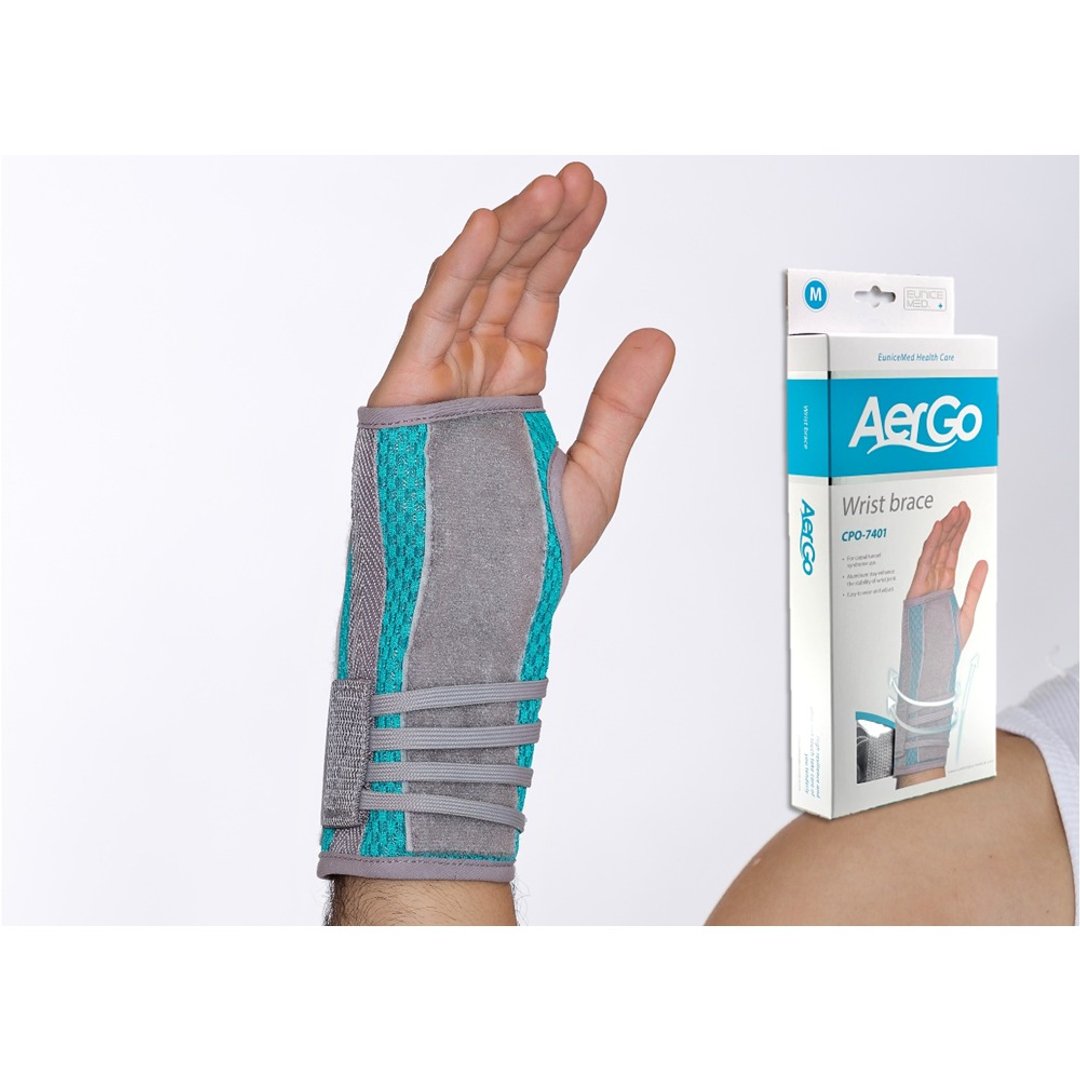 【EuniceMed】AerGo 加强型护腕 手腕关节保护 腕隧道 7401 - 运动配件 - 其他材质 绿色