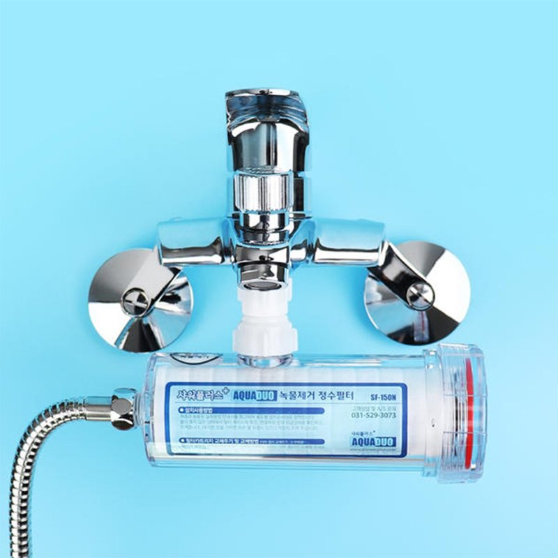 AQUADUO  SF-150N 除锈抗菌沐浴过滤器 (连常规款滤芯) SF-150N- - 卫浴用品 - 塑料 透明