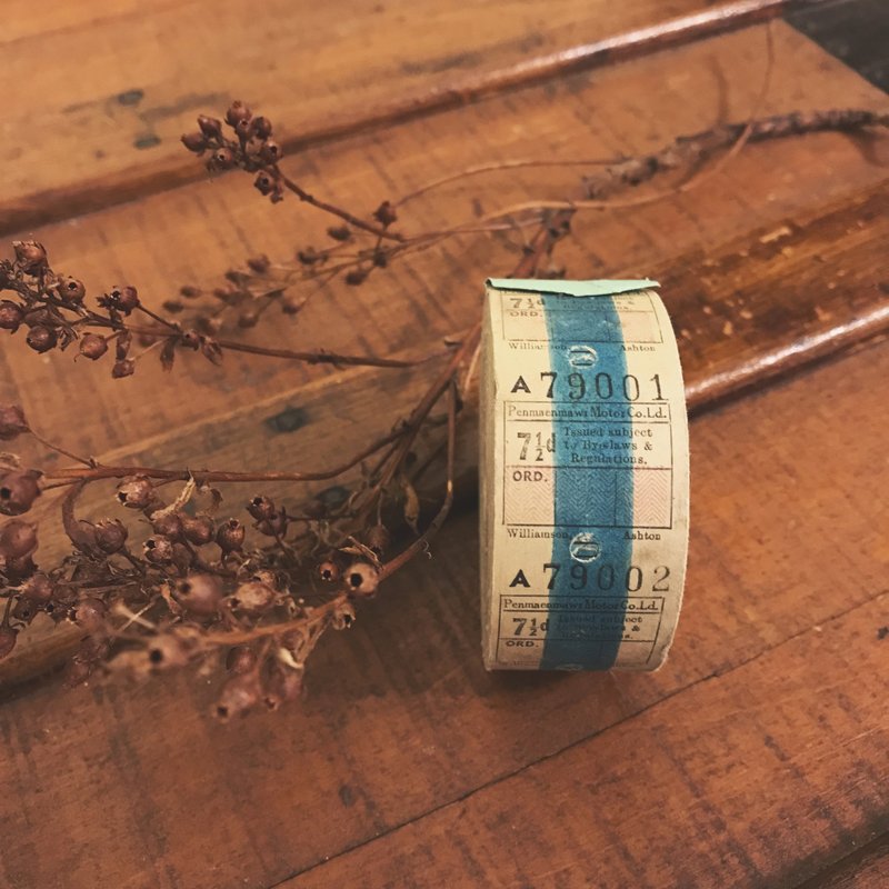 英国复古车票 卷售出 - 其他 - 纸 