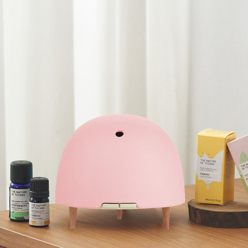 Mael水母智慧水氧机香氛仪-嫩粉 - 香薰/精油/线香 - 木头 