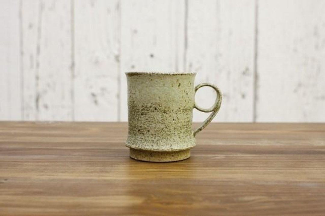 Coffee cup green 2 - 咖啡杯/马克杯 - 陶 绿色