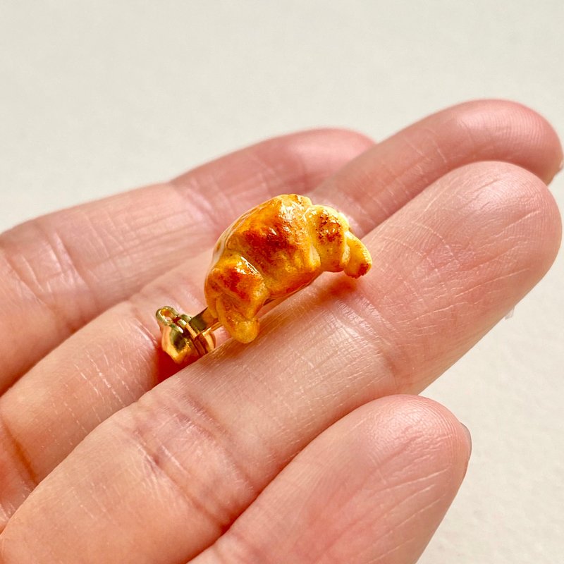 【手作黏土系列】【牛肉包】胸针 - 胸针 - 粘土 