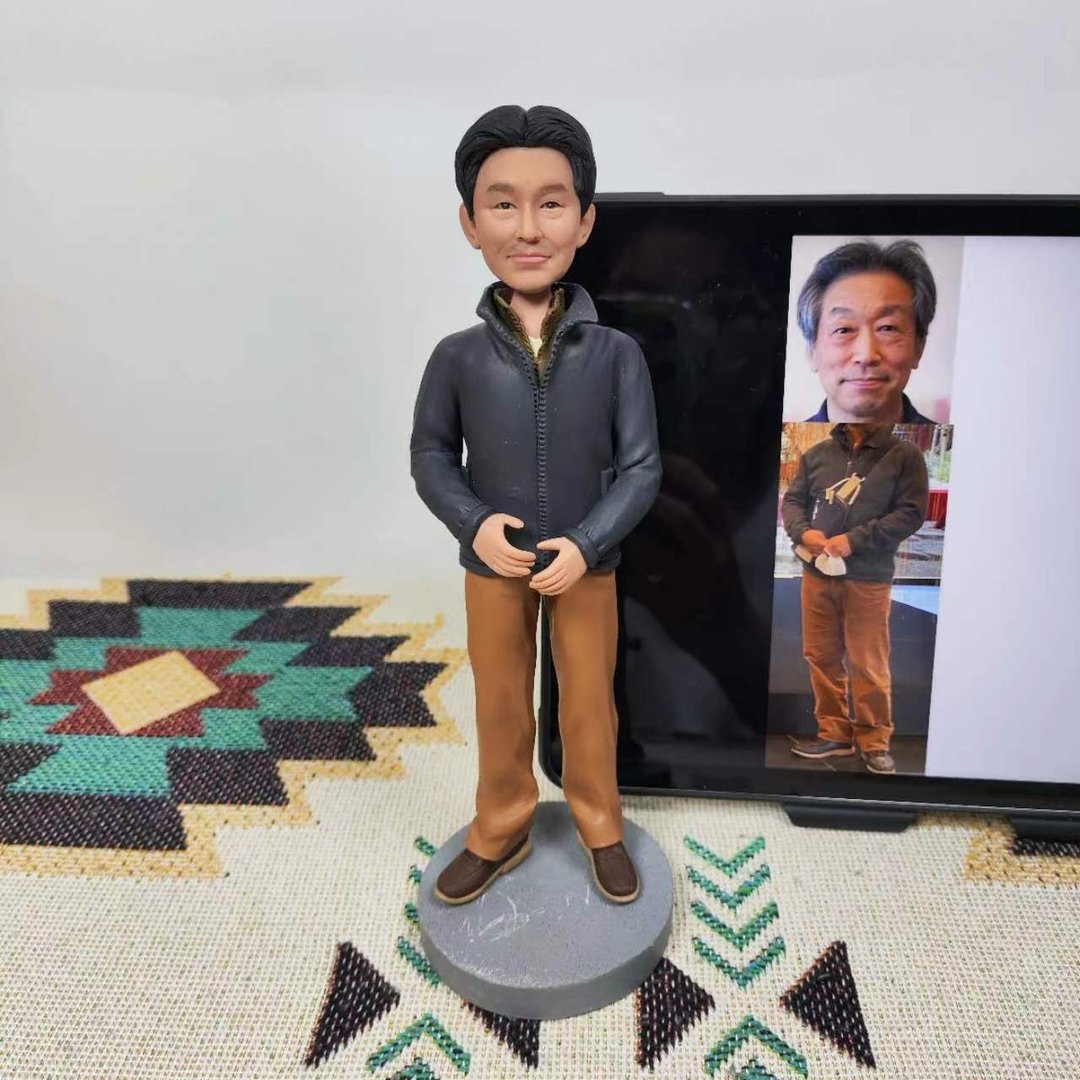 客制化人物公仔 人偶 3D人像画 似颜绘 肖像 定制 生日 纪念 礼物 - 玩偶/公仔 - 粘土 多色