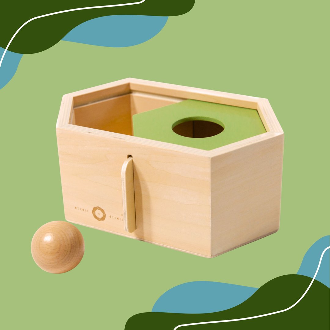 不伤心福利品【滑盖投球盒】手眼协调・因果关系 ・问题解决能力 - 玩具/玩偶 - 木头 